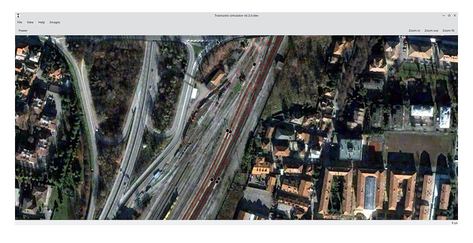 Padova Campo di Marte with some departure signals.