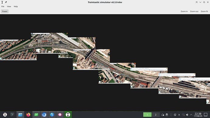 Google Maps screenshots aligned of signalbox A